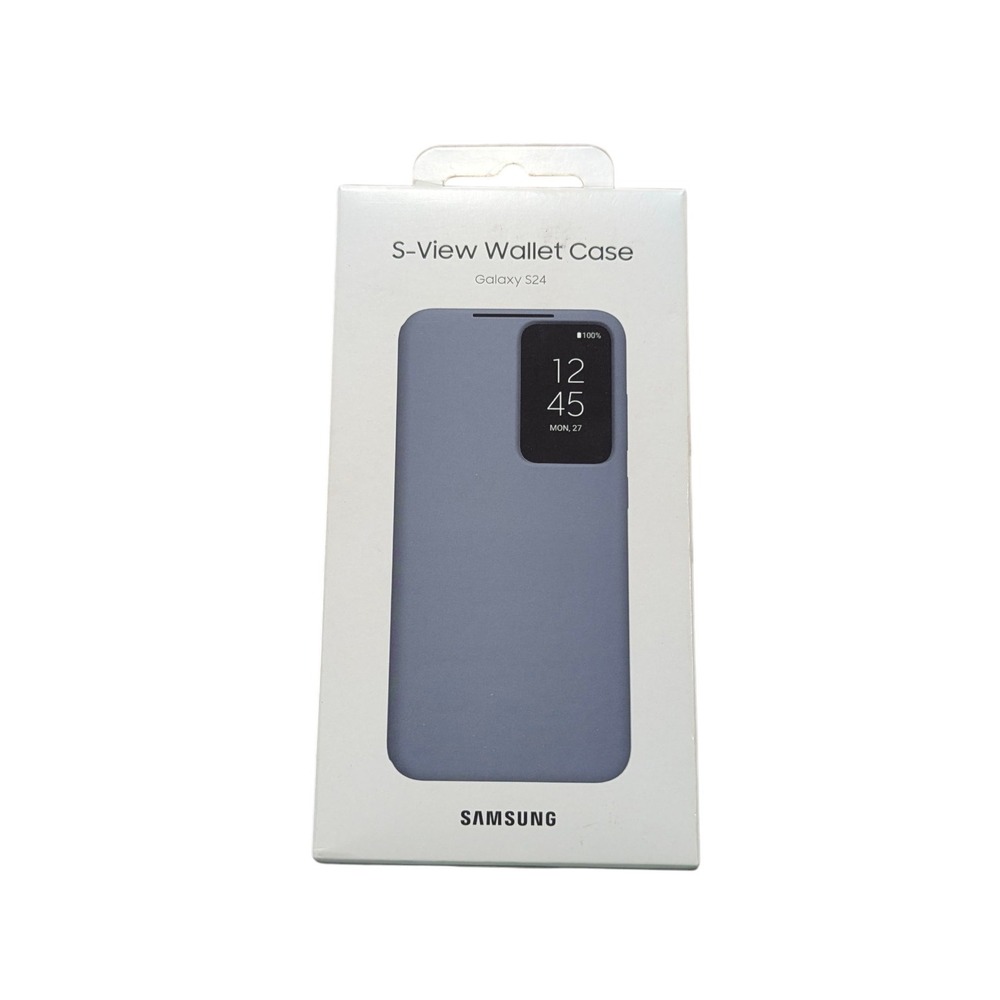 Nn2N  Samsung S-View Wallet Case For‎ Galaxy S24 (EF-ZS921) Violet  New